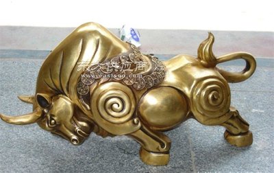 匯豐銅雕,黑龍江銅牛,銅雕開荒牛.銅牛工藝品圖片